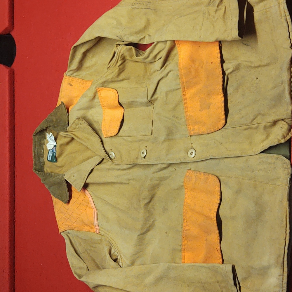 Vintage upland game hunting jacket